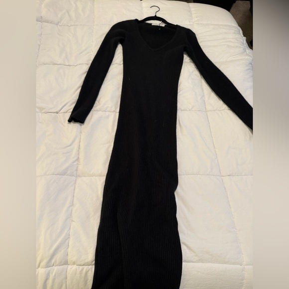 La Ligne Sutton Sweater Dress in black‎ in size XS - Picture 6 of 7